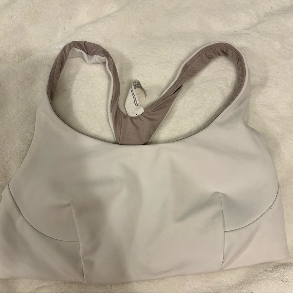 lululemon white sports bra